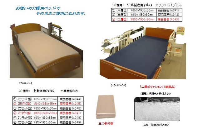 H27-046-kaigo bed mattress