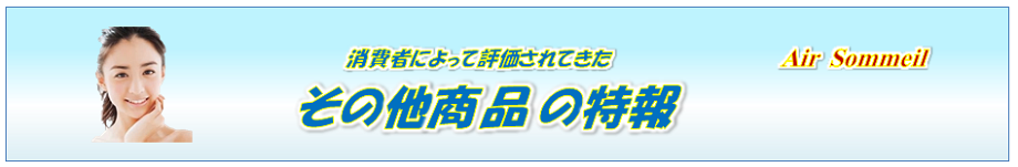 Ⅳ①その他商品の特報titol bar